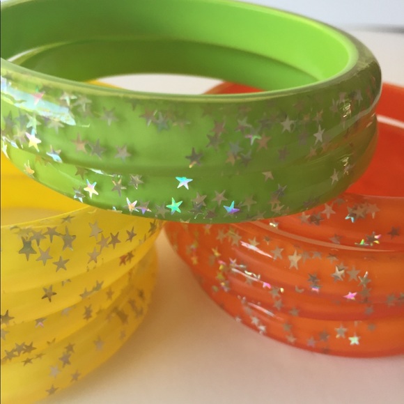 Glitter Star bracelets - Picture 2 of 5
